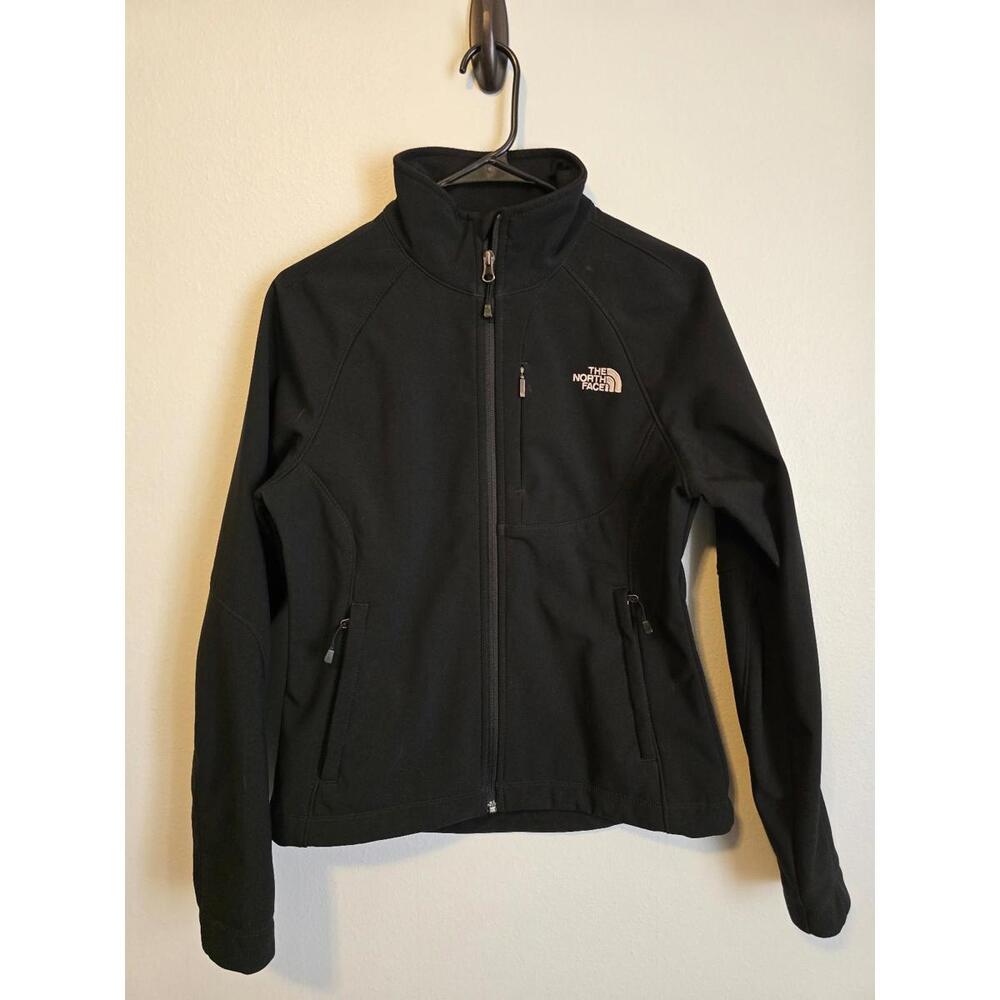 The North Face Black Women’s Soft Shell Zip Up Coat (S)
